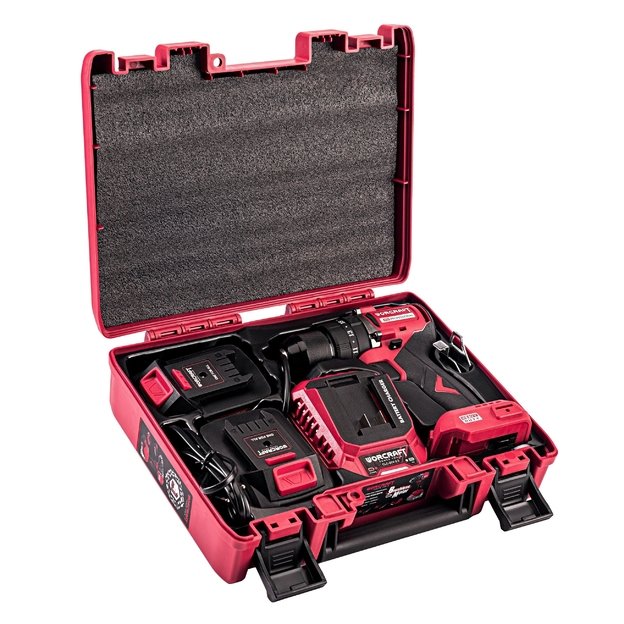 Akumuliatorinis suktuvas-gręžtuvas su kalimu 20V LI-ION, 2x2.0Ah (pl.dėž.) 16