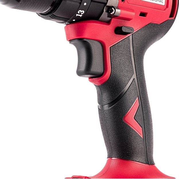 Akumuliatorinis suktuvas-gręžtuvas su kalimu 20V LI-ION, 2x2.0Ah (pl.dėž.) 12