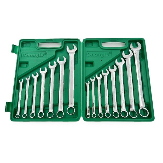 Veržliarakčių kombinuotų rinkinys (15vnt)(8-24mm)