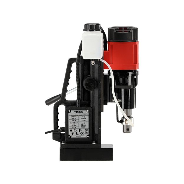 Magnetinės gręžimo staklės 1800 W | Ø50 mm | Morse MT2 + Weldon adapteris | YATO YT-820502