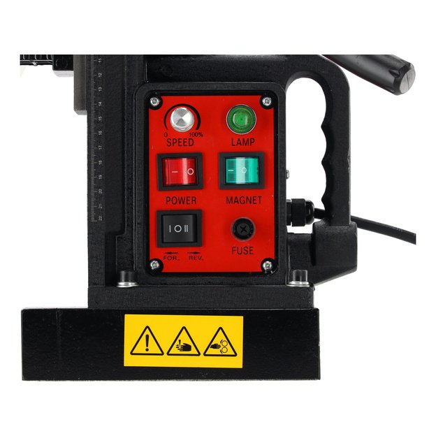 Magnetinės gręžimo staklės 1800 W | Ø50 mm | Morse MT2 + Weldon adapteris | YATO YT-820502