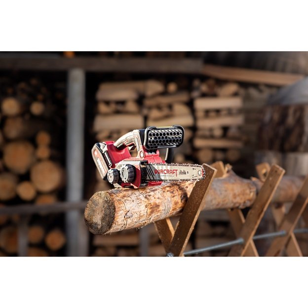 Li-ion Cordless Chain Saw 20V WORCRAFT (without battery and charger)