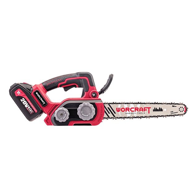 Li-ion Cordless Chain Saw 20V WORCRAFT (without battery and charger)