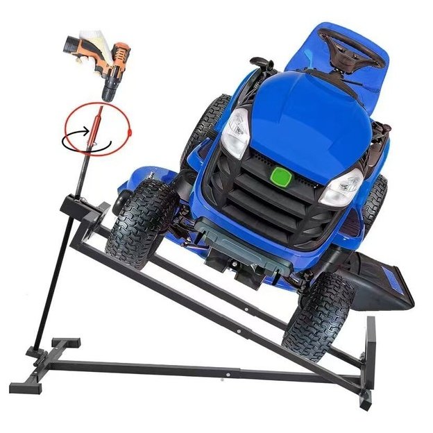 Mechaninis sodo traktoriukų ir vejapjovių keltuvas (&scaron;ono) 340kg
