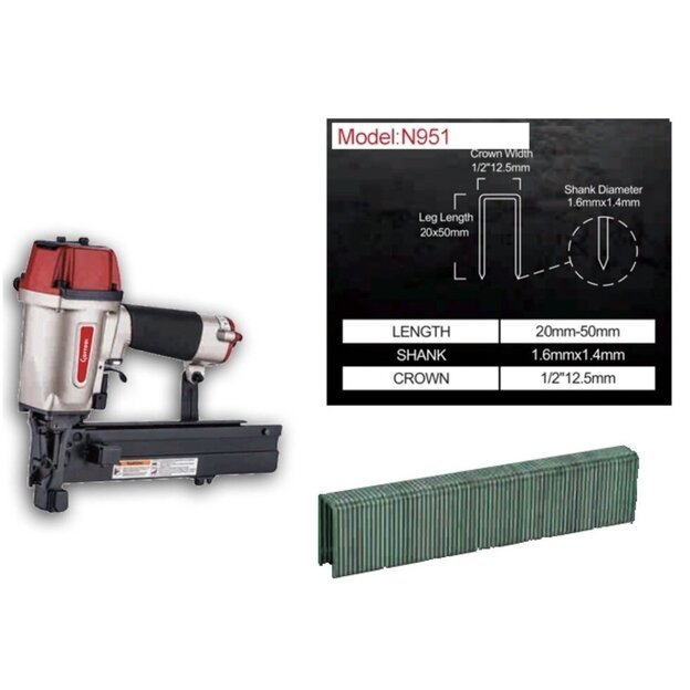 Air nailer 1/2  (12.5mm) 25-50mm 1