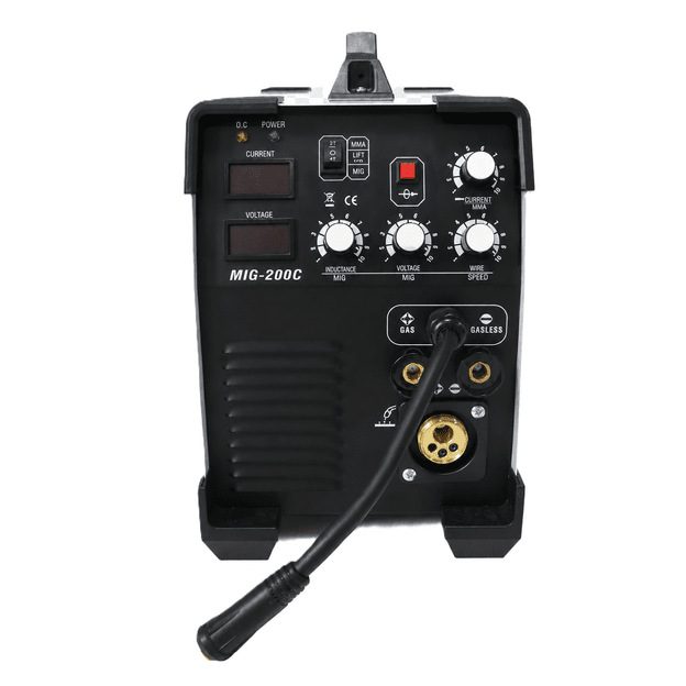 Daugiafunkcinis inverterinis suvirinimo pusautomatis MIG-200C (IGBT) MIG/MAG/MMA/TIG