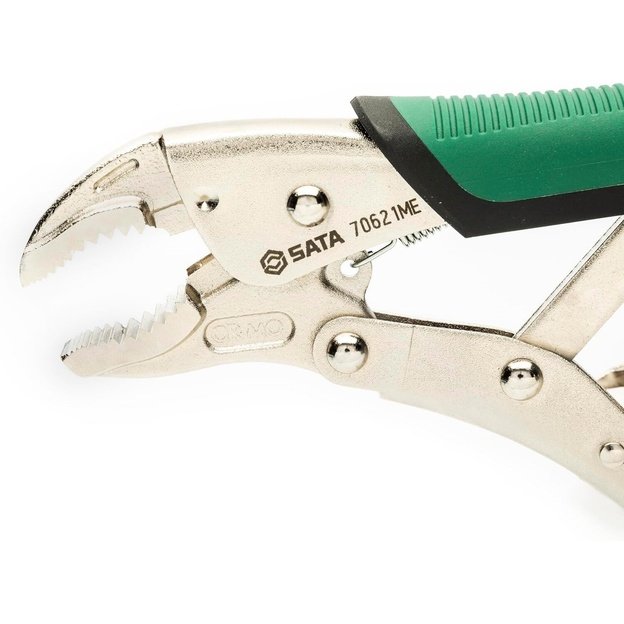 Curved jaw locking pliers 175mm
