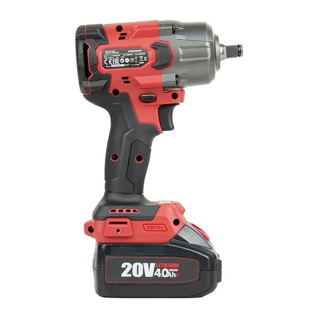 Akumuliatorinis smūginis suktuvas 1/2   850nm 20V LI-ION (XCUBE dėžė) 5