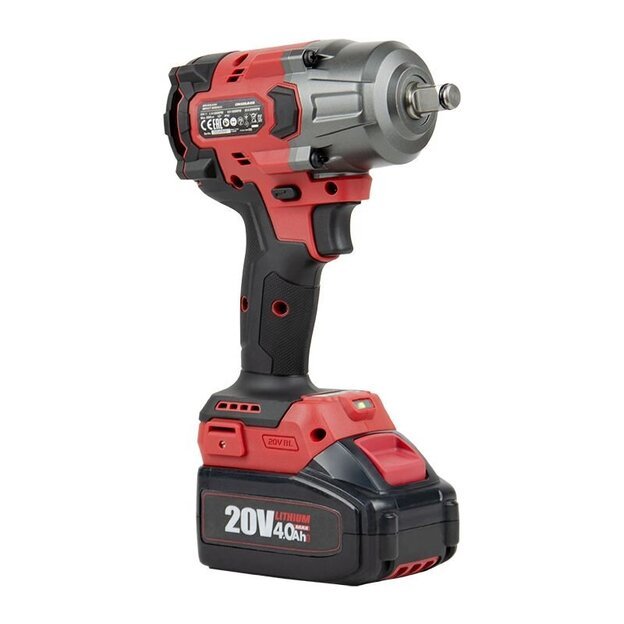 Akumuliatorinis smūginis suktuvas 1/2   850nm 20V LI-ION (XCUBE dėžė) 7