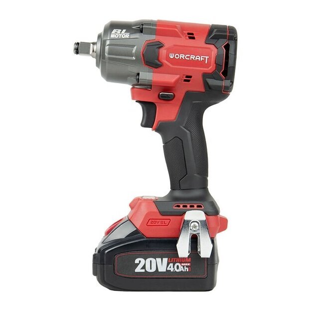 Akumuliatorinis smūginis suktuvas 1/2   850nm 20V LI-ION (XCUBE dėžė) 4