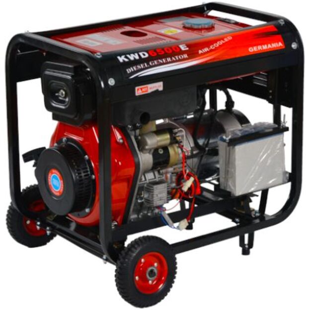 Kraftdele KD120 Dyzelinis generatorius 6500W 12/230/380V 
