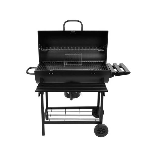 99900 Anglies grilius su grotelėm ir dangčiu 71*35CM 1