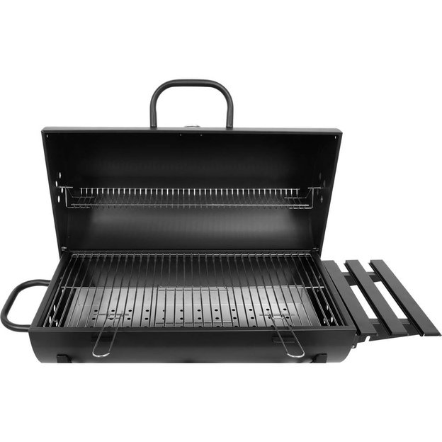 99900 Anglies grilius su grotelėm ir dangčiu 71*35CM 7