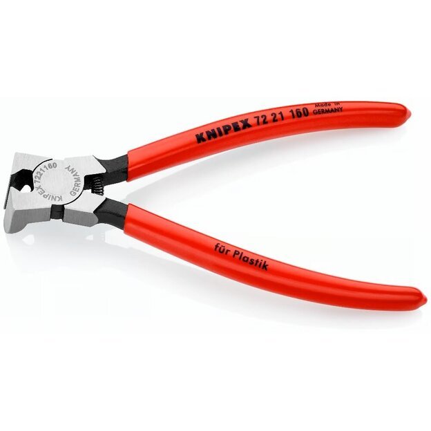 Žnyplės plastikui 160mm KNIPEX 1