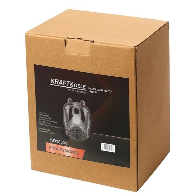 Full face Mask Respirator M with filter set 17