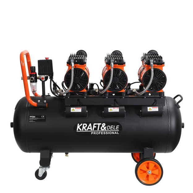 Betepalinis oro kompresorius 100L 3×1500W 230V