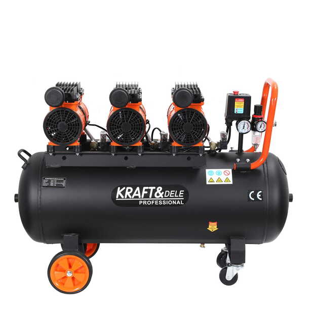 Betepalinis oro kompresorius 100L 3×1500W 230V 1