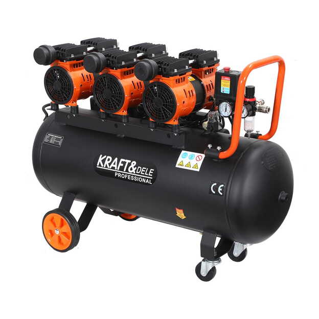 Betepalinis oro kompresorius 100L 3×1500W 230V 5