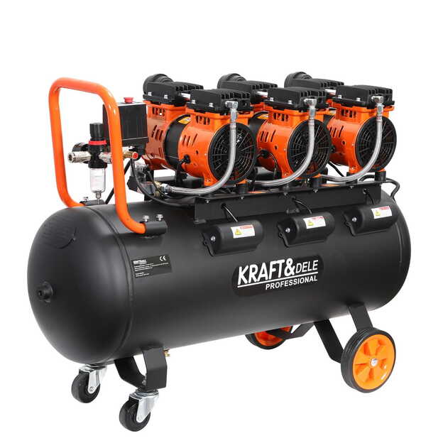 Betepalinis oro kompresorius 100L 3×1500W 230V 2