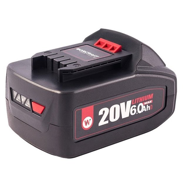 Battery for Power Tools WORCRAFT 20V 6.0Ah Li-ion | CLB20V60T