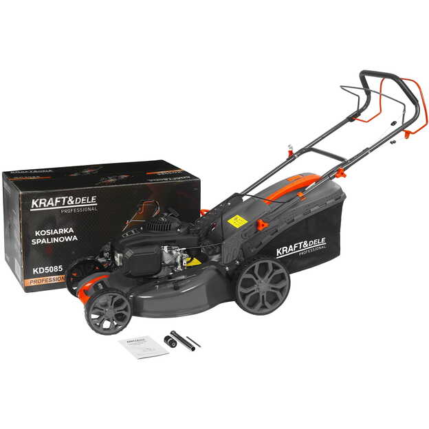 Benzininė savaeigė vejapjovė 9 AG, 510 mm, su žolės surinkimo krepšiu 2