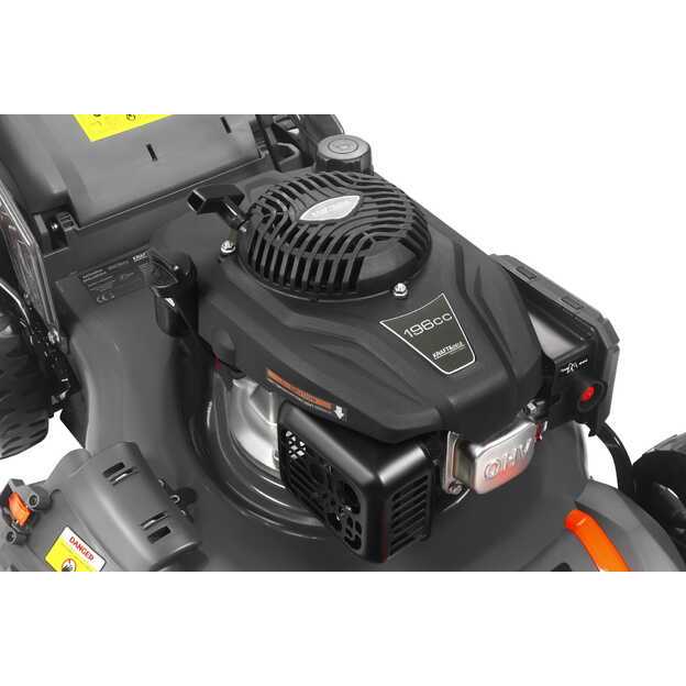 Benzininė savaeigė vejapjovė 9 AG, 510 mm, su žolės surinkimo krepšiu 19