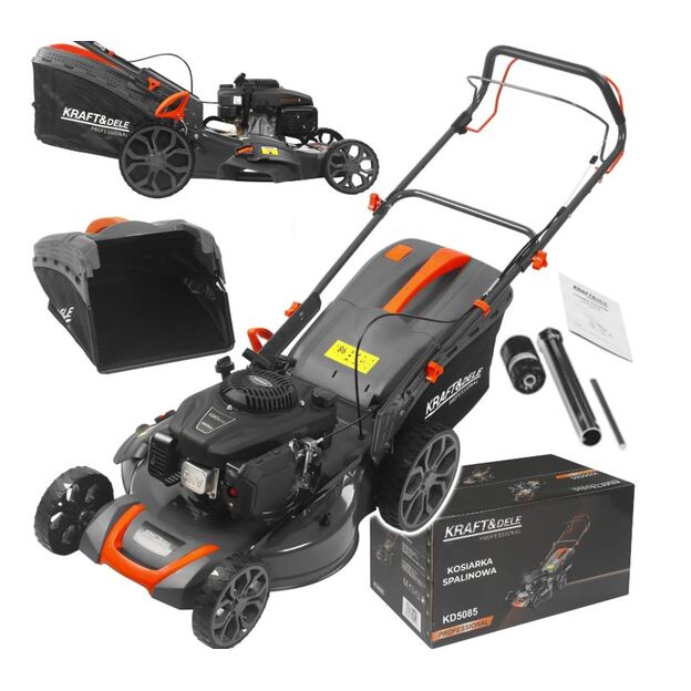 Benzininė savaeigė vejapjovė 9 AG, 510 mm, su žolės surinkimo krepšiu