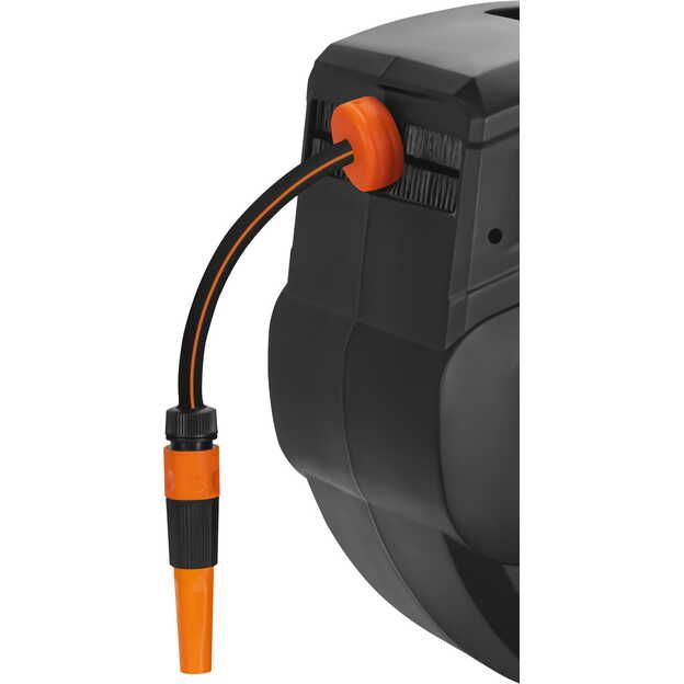 Automatinė sodo žarnos ritė 40m + 2m 1/2" su sieniniu laikikliu KD2155 5