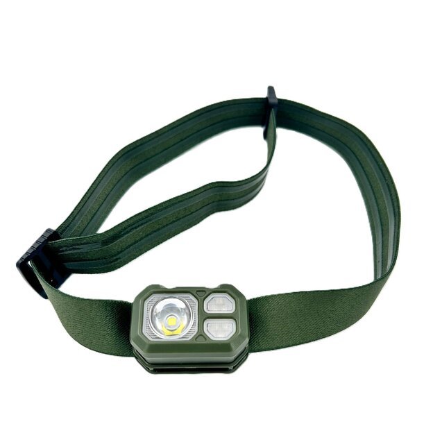 Prožektorius darbui SMD raudona 8W (ant galvos, įkraunamas) 1