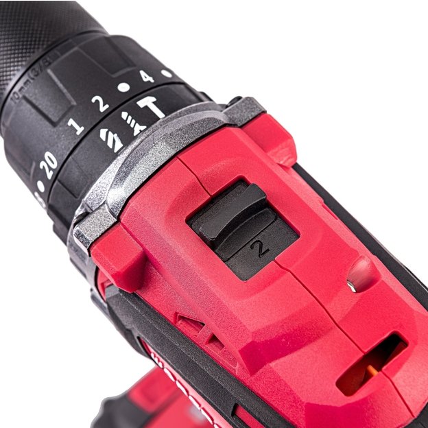 Akumuliatorinis suktuvas-gręžtuvas 20V LI-ION, 2x2.0Ah (pl.dėž) CHD-S20LiB 10