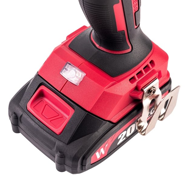 Akumuliatorinis suktuvas-gręžtuvas 20V LI-ION, 2x2.0Ah (pl.dėž) CHD-S20LiB 12