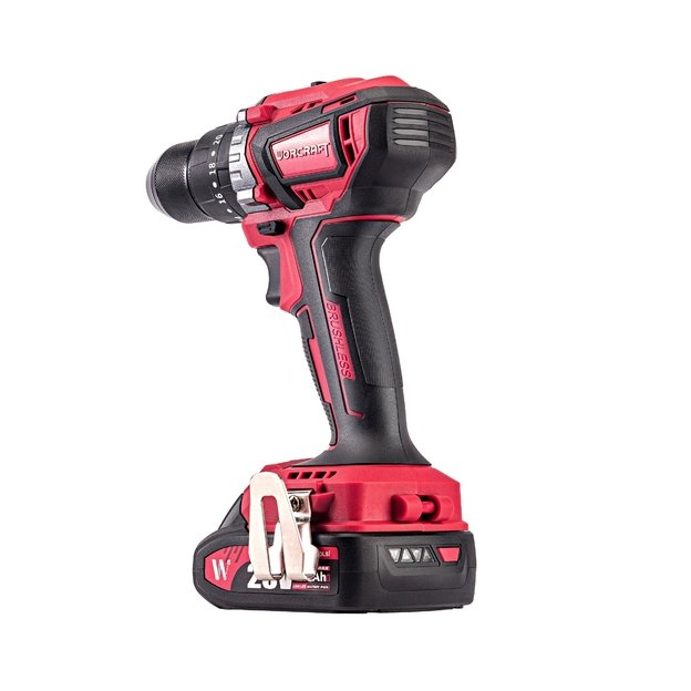 Akumuliatorinis suktuvas-gręžtuvas 20V LI-ION, 2x2.0Ah (pl.dėž) CHD-S20LiB 3