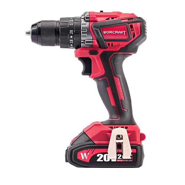 Akumuliatorinis suktuvas-gręžtuvas 20V LI-ION, 2x2.0Ah (pl.dėž) CHD-S20LiB 6