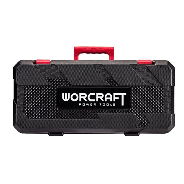 Akumuliatorinis grandininis mini pjūklas WORCRAFT 20V LI-ION 2.0Ah (pl.dėž.) 12