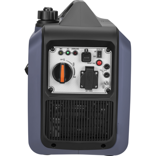 Inverterinis benzininis elektros generatorius KRAFT&DELE KD3237 3 kW | 230V | Twin Tech 2