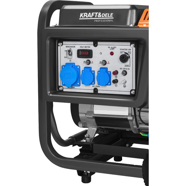Dyzelinis elektros generatorius KRAFT&DELE KD3249 9 kW | 230V 2
