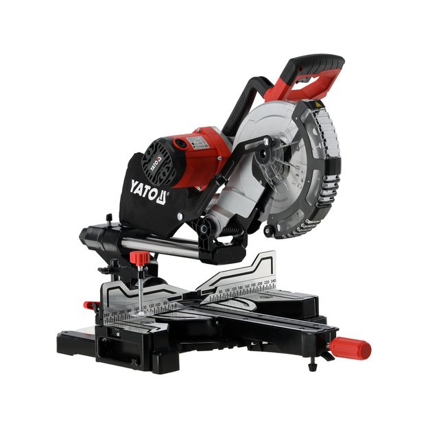 Skersinio pjovimo staklės 2000 W | Ø255 mm | Lazeris | Slankiojanti galva | YATO YT-821732