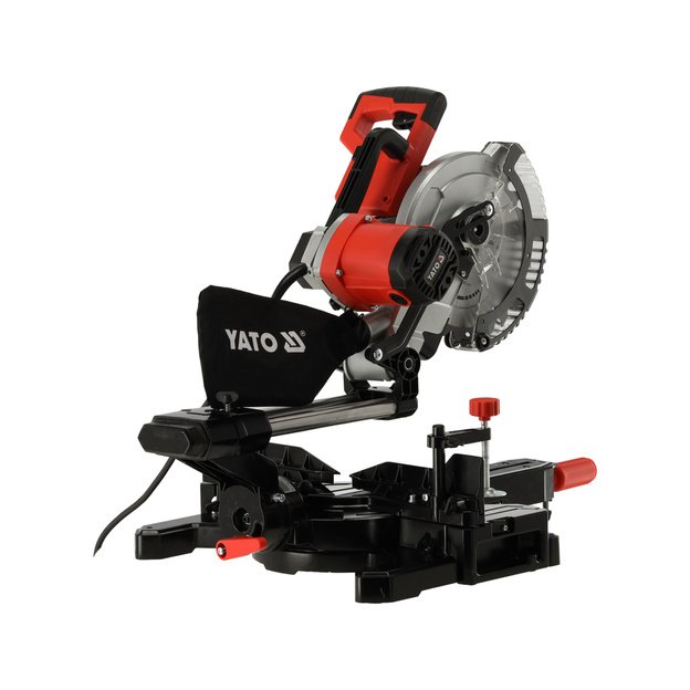 Skersinio pjovimo staklės 2000 W | Ø255 mm | Lazeris | Slankiojanti galva | YATO YT-821732