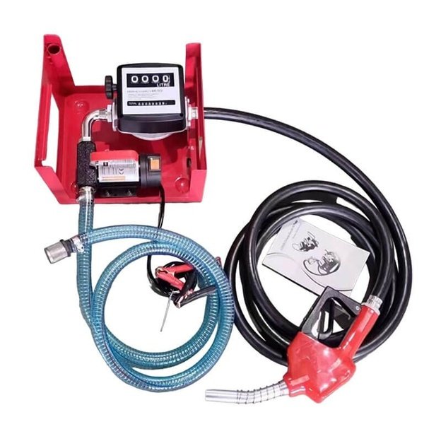 Dyzelino perdavimo siurblys 12V (su automatiniu pistoletu)