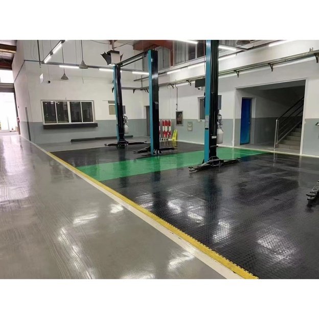 Modulinių surenkamų grindų danga PVC 500x500x7m