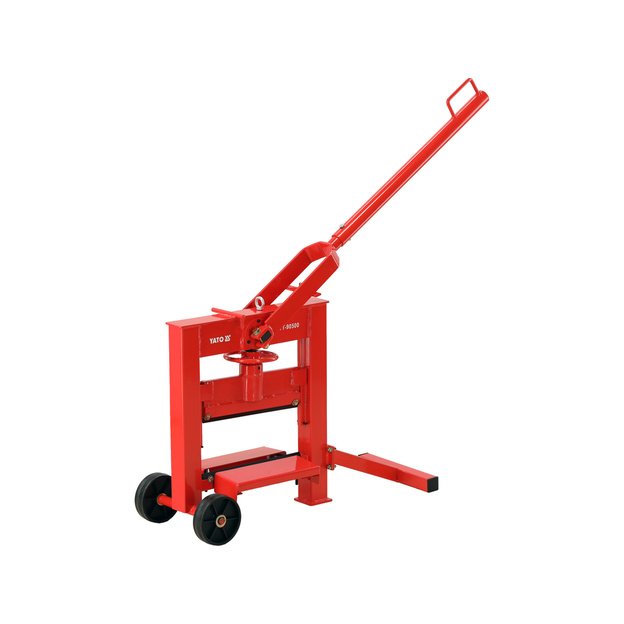 Rankinis trinkelių ir bortelių skaldiklis 320 mm | pjovimo aukštis iki 140 mm | YATO YT-90500