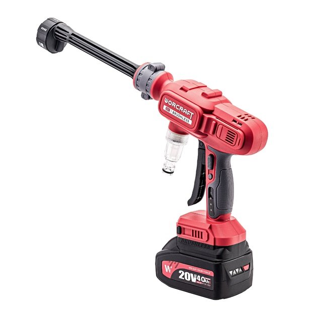 Li-ion Cordless high pressure cleaner WORCRAFT 20V (without battery and charger)