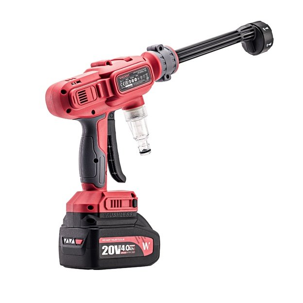 Li-ion Cordless high pressure cleaner WORCRAFT 20V (without battery and charger)