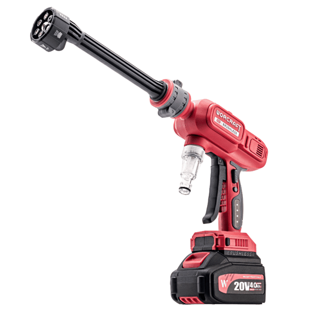 Li-ion Cordless high pressure cleaner WORCRAFT 20V (without battery and charger)