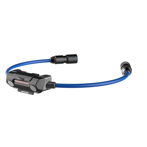 Prožektorius darbui SMD (5W)(ant kaklo) (įkraunamas)
