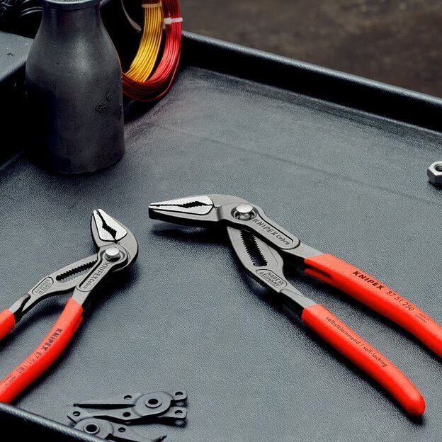 Water pump pliers long jaw KNIPEX Cobra with locking 250mm 4