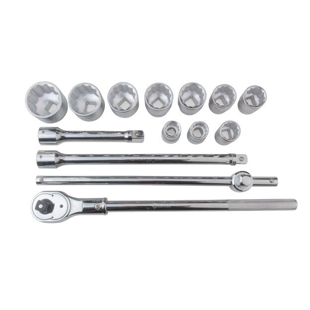 3/4  Dr. Socket set 15pcs (SAE) 1