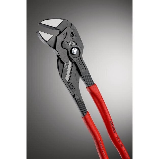 Santechninės replės - raktas KNIPEX su fiksavimu 300mm