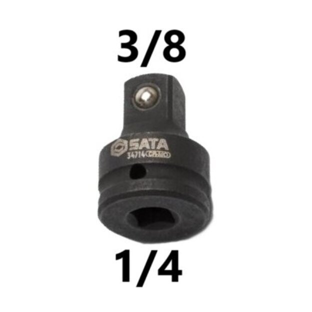 Adapteris smūginis 1/4   - 3/8  