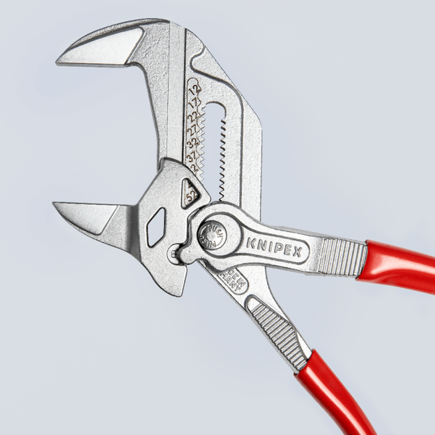 Santechninės replės-raktas KNIPEX su fiksavimu
